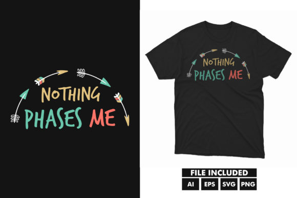 Boho Rainbow T-Shirt Vector SVG File