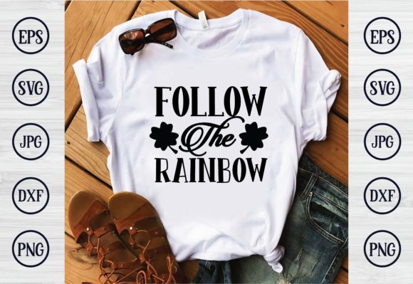 Follow the Rainbow: Graphics for T-Shirt Designs