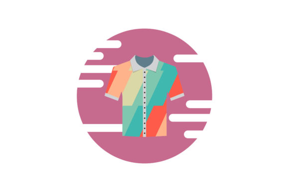 Graphic Design Freebie: Rainbow T-shirt Icon