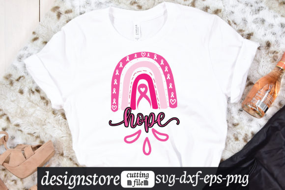 Hope Rainbow Svg Graphics for T-Shirt Designs