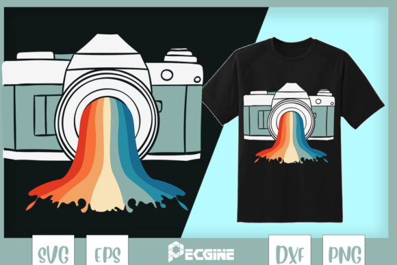 Photography Art Camera with Rainbow Lens