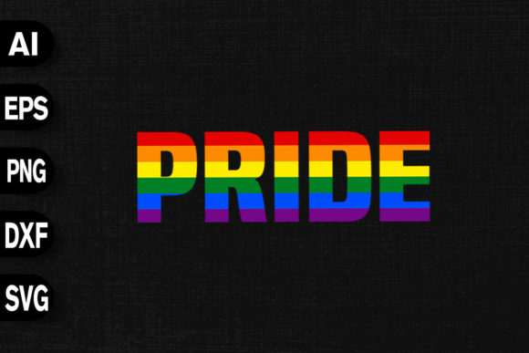 Pride Rainbow Colors LGBTQ Graphics T-Shirt Designs