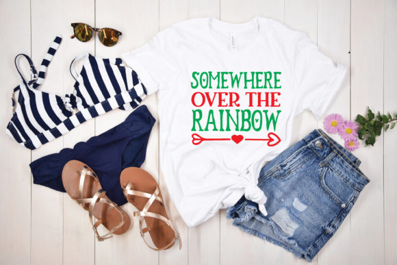 Somewhere Over the Rainbow Svg Graphics