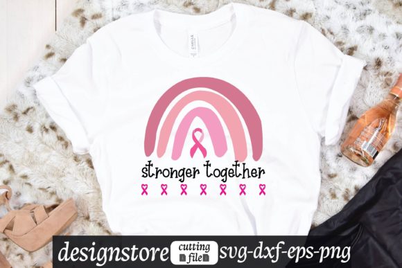 Stronger Together Rainbow Svg Graphics